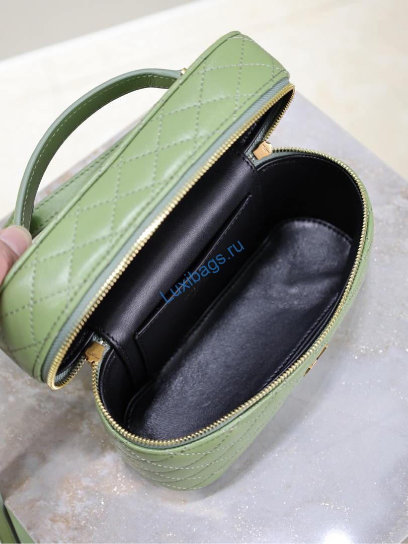 ysl 766731 gaby vanity bag in lambskin avocado green 5 YSL 766731 GABY vanity bag in lambskin avocado Green | ysl 766731 gaby vanity bag in lambskin 24