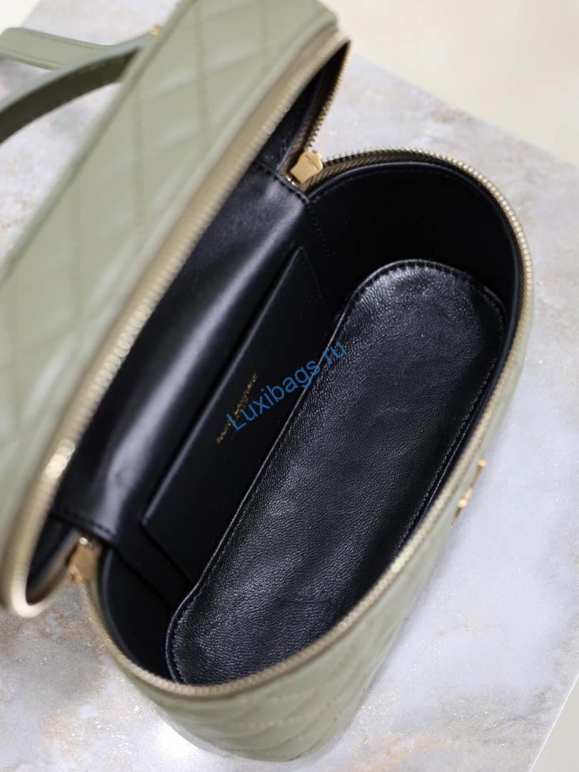 ysl 766731 gaby vanity bag in lambskin wheat green 8 YSL 766731 GABY vanity bag in lambskin wheat green | ysl 766731 gaby vanity bag in lambskin 35