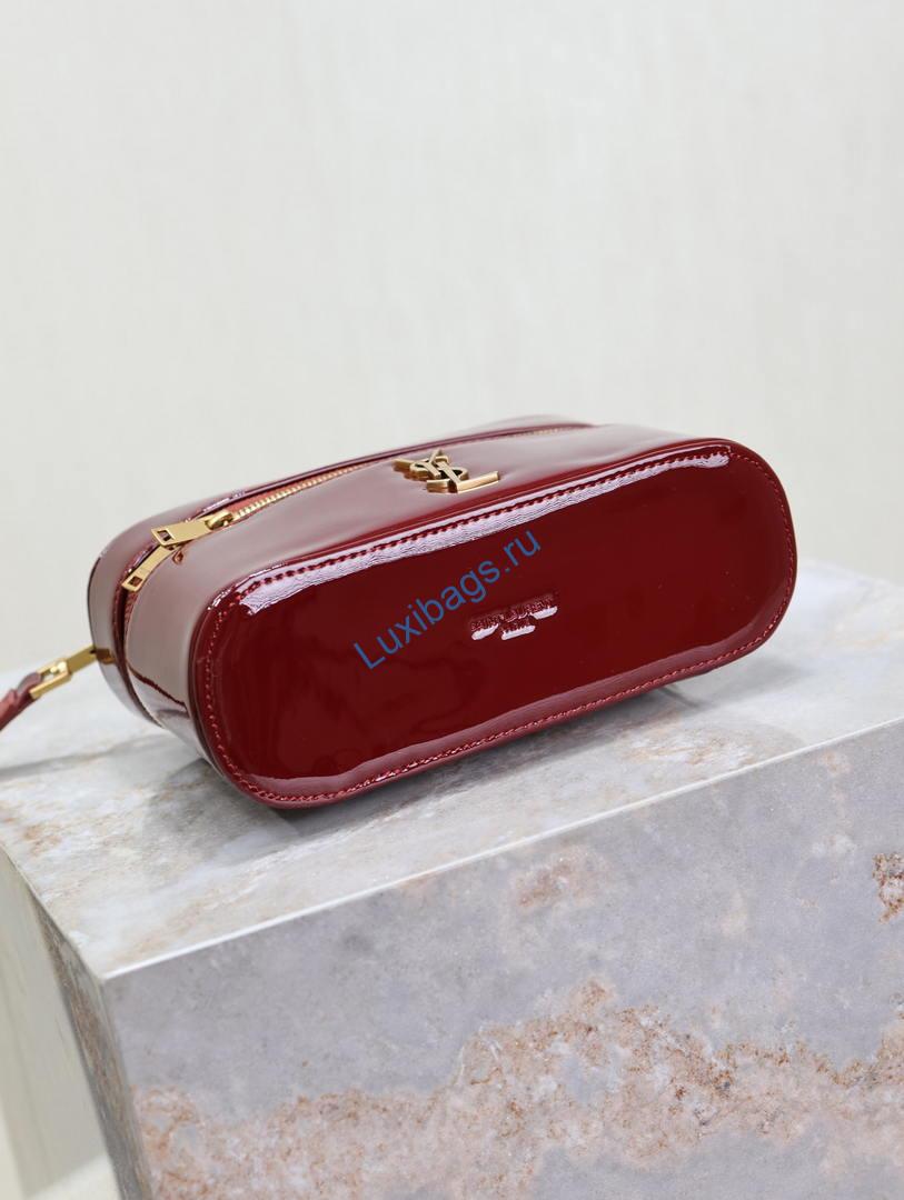 ysl 766731 gaby vanity bag in patent leather wine red 8 YSL 766731 GABY vanity bag in patent leather Wine Red | ysl 766731 gaby vanity bag in patent leather wine red 18