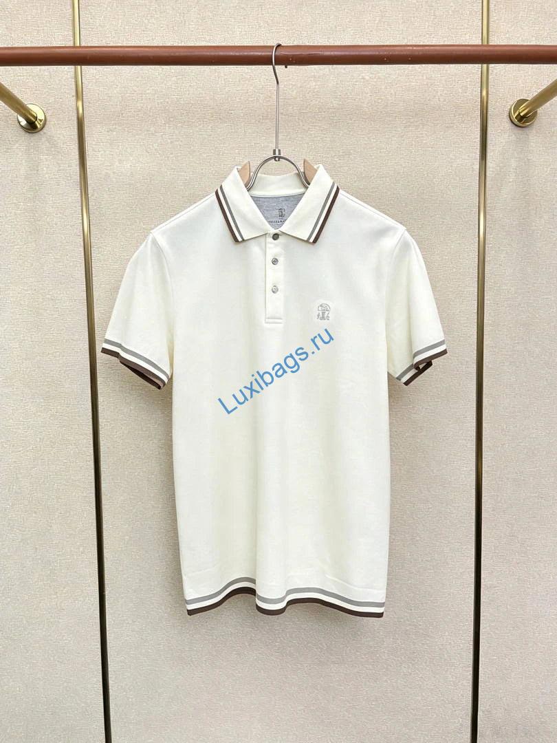 Brunello Cucinelli 262M29806505P Cotton textured Argyle lightweight knit polo shirt bc1007 | brunello cucinelli 262m29806505p cotton textured argyle lightweight knit polo shirt bc1007 03