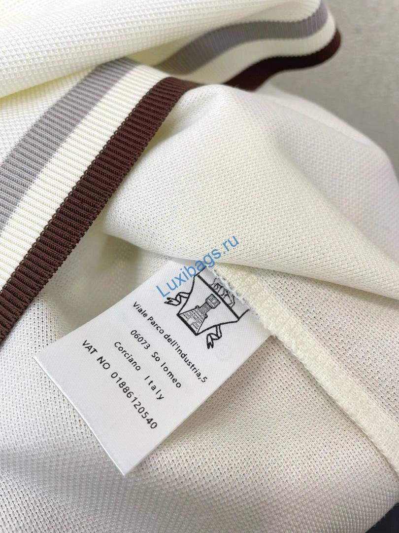 Brunello Cucinelli 262M29806505P Cotton textured Argyle lightweight knit polo shirt bc1007 | brunello cucinelli 262m29806505p cotton textured argyle lightweight knit polo shirt bc1007 07
