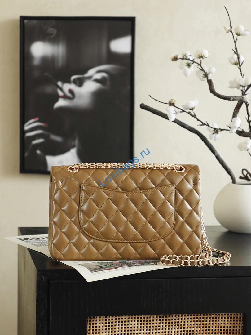 chanel 26k flap classic 11.12 handbag a01112 lambskin tan 3 Chanel 26K Flap Classic 11.12 Handbag A01112 Lambskin Tan | chanel 26k flap classic 11 12 handbag a01112 lambskin tan 04