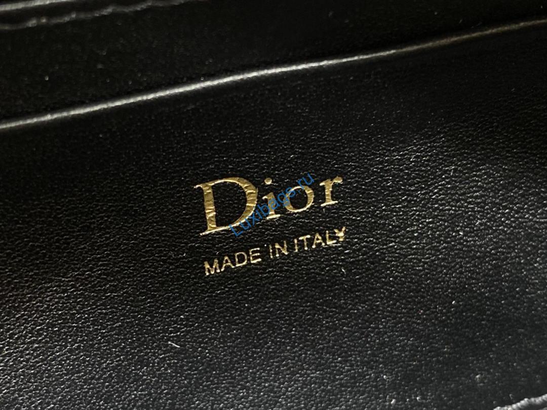 Dior Bow Pouch Black Supple Lambskin S3900 | dior bow pouch black supple lambskin s3900 09