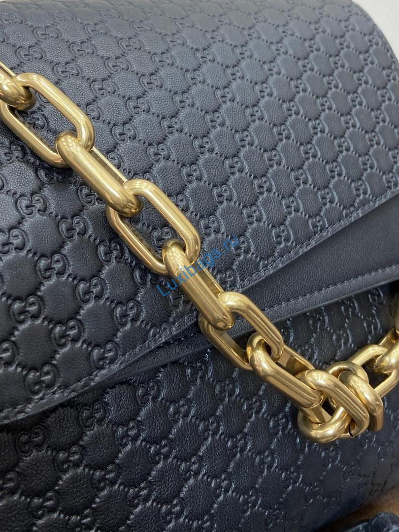 gucci 857362 large shoulder with chain bag leather black gg 3 Gucci 857362 Large Shoulder With Chain Bag Leather Black GG | gucci 857362 large shoulder with chain bag leather black gg 024