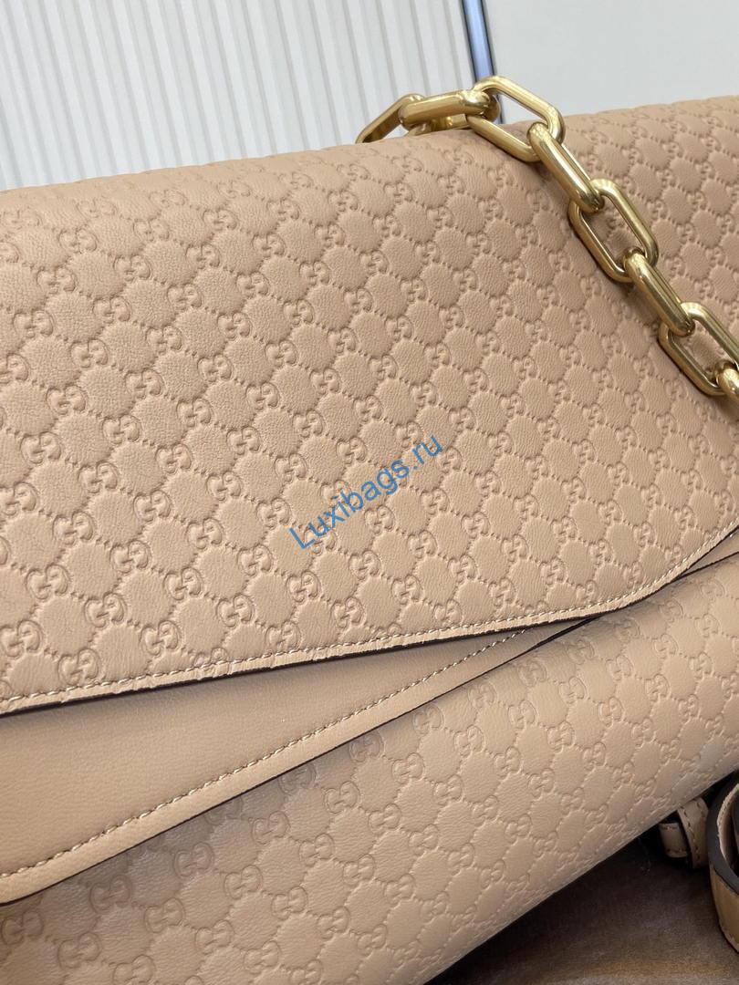 gucci 857362 large shoulder with chain bag leather tan gg 2 Gucci 857362 Large Shoulder With Chain Bag Leather Tan GG | gucci 857362 large shoulder with chain bag suede tan gg 03