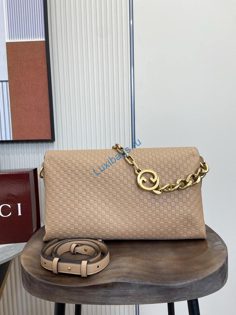 gucci 857362 large shoulder with chain bag leather tan gg 3 Gucci 857362 Large Shoulder With Chain Bag Leather Tan GG | gucci 857362 large shoulder with chain bag suede tan gg 04