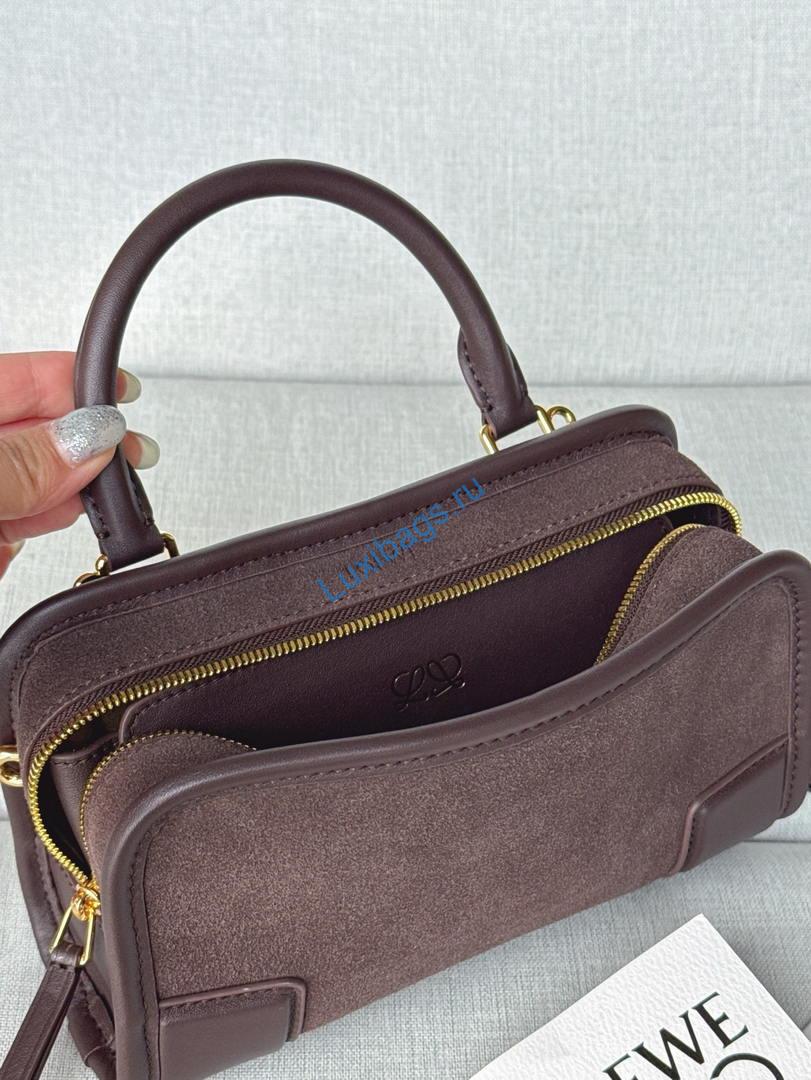 loewe a039as4x12 mini amazona 180 bag in suede & soft calfskin dark brown 2 Loewe A039AS4X12 Mini Amazona 180 bag in Suede & soft calfskin Dark Brown | loewe a039as4x12 mini amazona 180 bag in soft calfskin 41