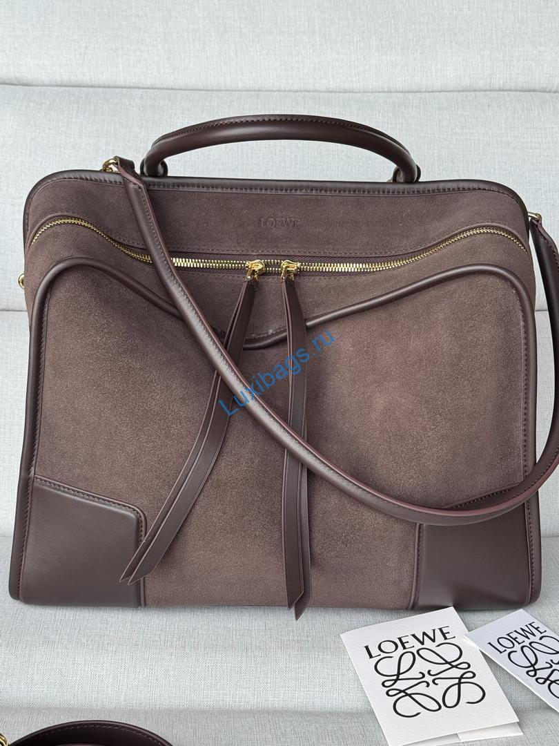 loewe a039asrx03 large amazona 180 bag in suede 1 Loewe A039ASRX03 Large Amazona 180 bag in suede | loewe a039asrx03 large amazona 180 bag in suede 002