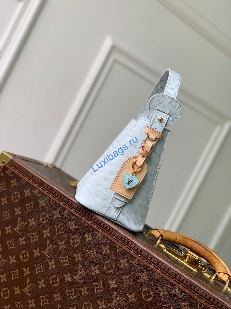 louis vuitton lv m12925 all in bb bag blue ostrich pattern 1 Louis Vuitton LV M12925 All In BB Bag Blue Ostrich Pattern | louis vuitton lv m12925 all in bb bag blue ostrich pattern 2