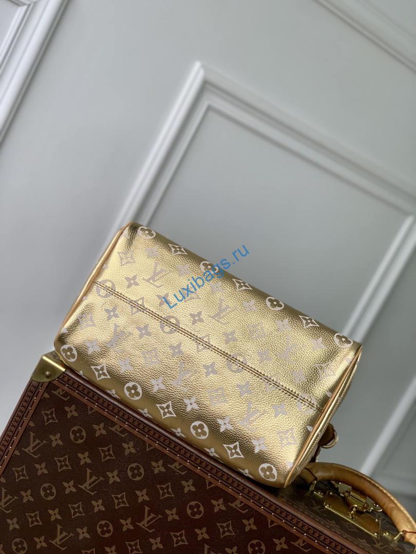 Louis Vuitton LV M13904 Speedy P9 Bandoulière 30 Gold | louis vuitton lv m13904 speedy p9 bandouliere 30 gold 04