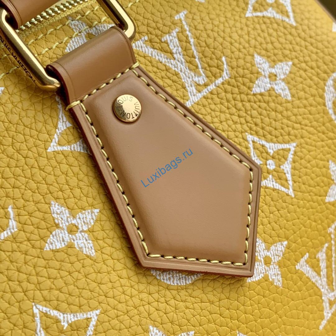 Louis Vuitton LV M13914 Speedy P9 Bandoulière 30 Bag Yellow | louis vuitton lv m13914 speedy p9 bandouliere 30 bag yellow 07