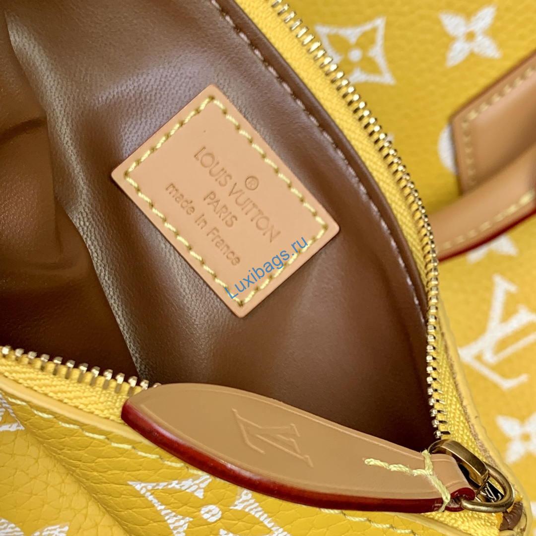 Louis Vuitton LV M13914 Speedy P9 Bandoulière 30 Bag Yellow | louis vuitton lv m13914 speedy p9 bandouliere 30 bag yellow 08