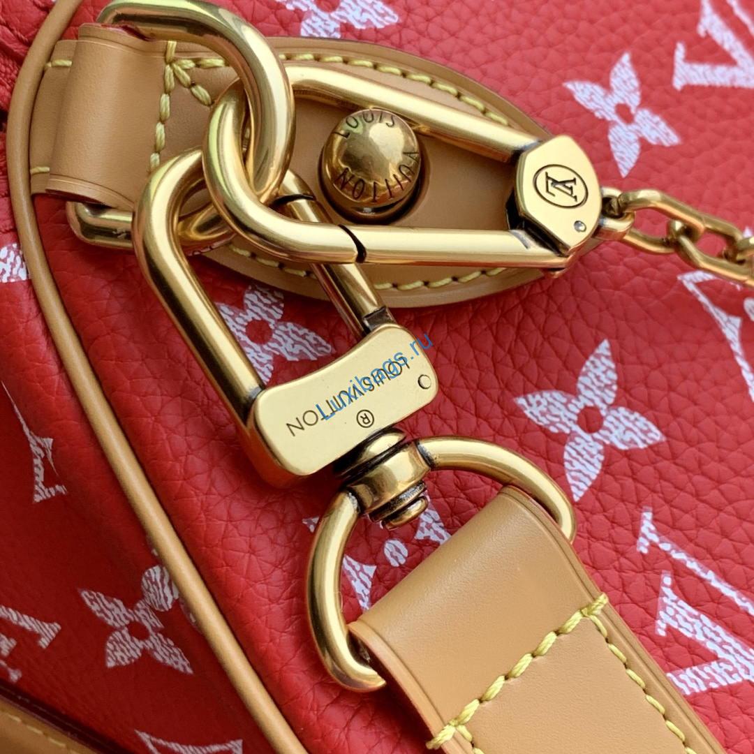Louis Vuitton LV M14067 Speedy P9 Bandoulière 30 Bag Red | louis vuitton lv m14067 speedy p9 bandouliere 30 bag red 06