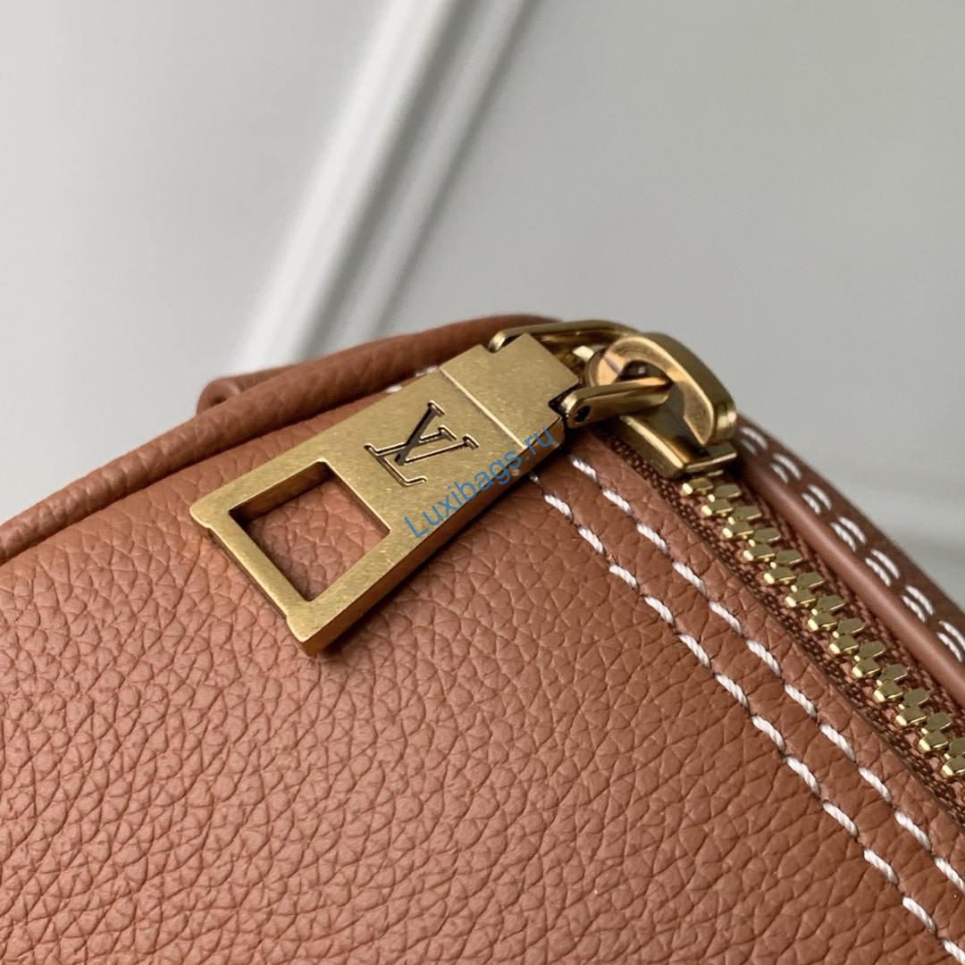 Louis Vuitton LV M24892 Speedy 30 Soft Low Key Cognac | louis vuitton lv m24892 speedy 30 soft low key cognac 07