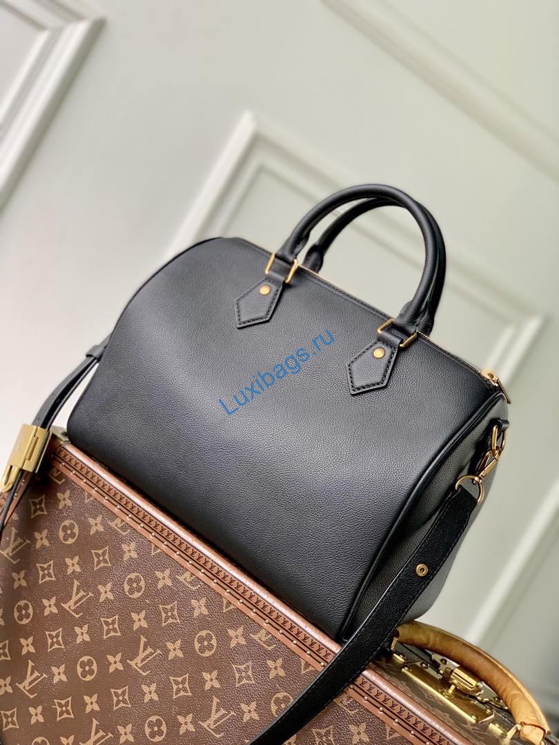 louis vuitton lv m24891 speedy 30 soft low key black 2 Louis Vuitton LV M24891 Speedy 30 Soft Low Key Black | louis vuitton lv m24892 speedy 30 soft low key cognac 12
