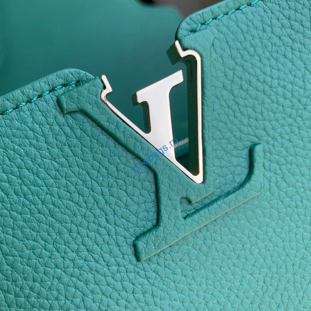 Louis Vuitton LV M26259 Capucines GM Bag Dark green | louis vuitton lv m26259 capucines gm bag dark green 6
