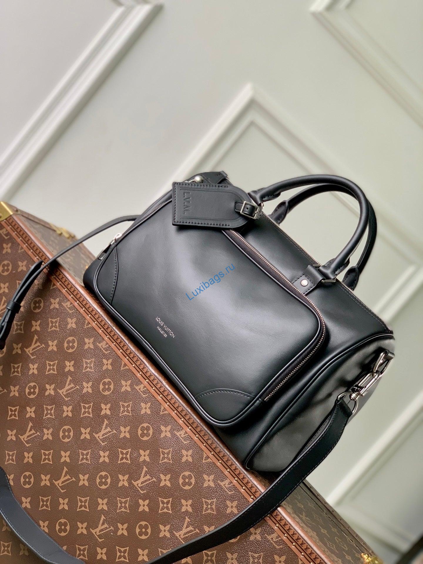 Louis Vuitton LV M28100 Keepall Cargo Bandoulière 35 Bag Black