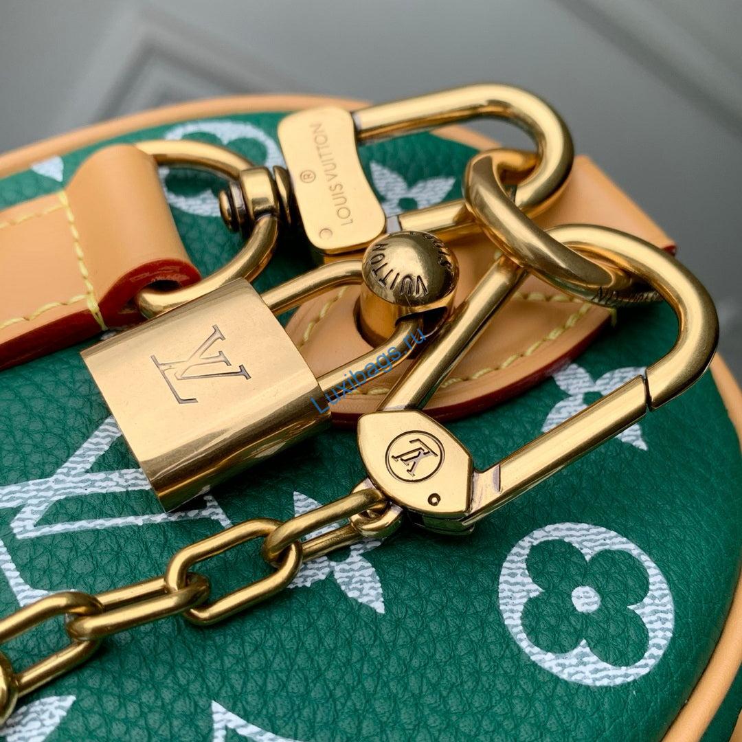 Louis Vuitton LV M28186 Speedy P9 Bandoulière 20 Bag Green | louis vuitton lv m28186 speedy p9 bandouliere 20 bag green 6