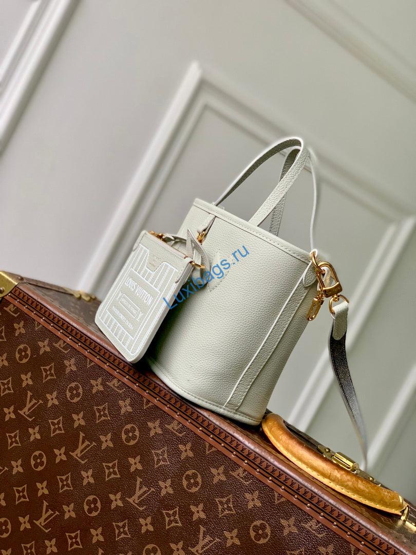 louis vuitton lv m28236 neverfull bandoulière inside out bb bag monogram celadon 10 Louis Vuitton LV M28236 Neverfull Bandoulière Inside Out BB Bag Monogram Celadon | louis vuitton lv m28236 neverfull bandouliere inside out bb bag monogram celadon 11