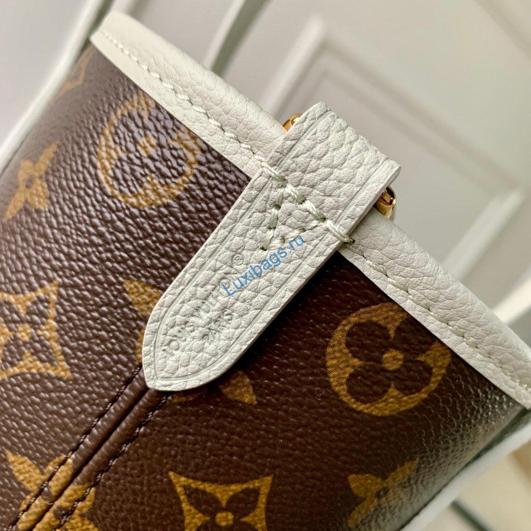 louis vuitton lv m28236 neverfull bandoulière inside out bb bag monogram celadon 7 Louis Vuitton LV M28236 Neverfull Bandoulière Inside Out BB Bag Monogram Celadon | louis vuitton lv m28236 neverfull bandouliere inside out bb bag monogram celadon 8