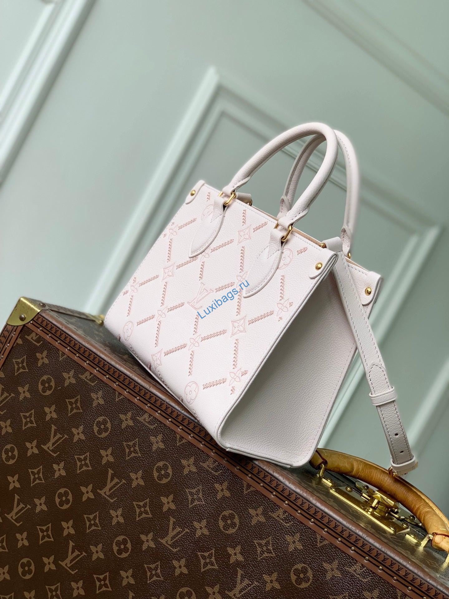 louis vuitton lv m28528 onthego pm bag light bliss couture 1 Louis Vuitton LV M28528 Onthego PM Bag Light Bliss Couture | louis vuitton lv m28528 onthego pm bag light bliss couture 2