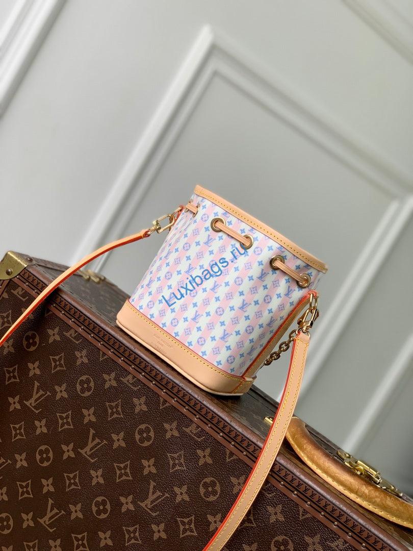 louis vuitton lv m29029 nano noé bag lv stamp blue 2 Louis Vuitton LV M29029 Nano Noé Bag LV Stamp Blue | louis vuitton lv m29029 nano noe bag lv stamp blue 2