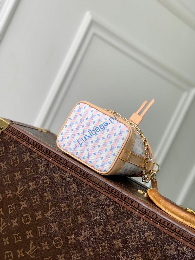 louis vuitton lv m29029 nano noé bag lv stamp blue 6 Louis Vuitton LV M29029 Nano Noé Bag LV Stamp Blue | louis vuitton lv m29029 nano noe bag lv stamp blue 7