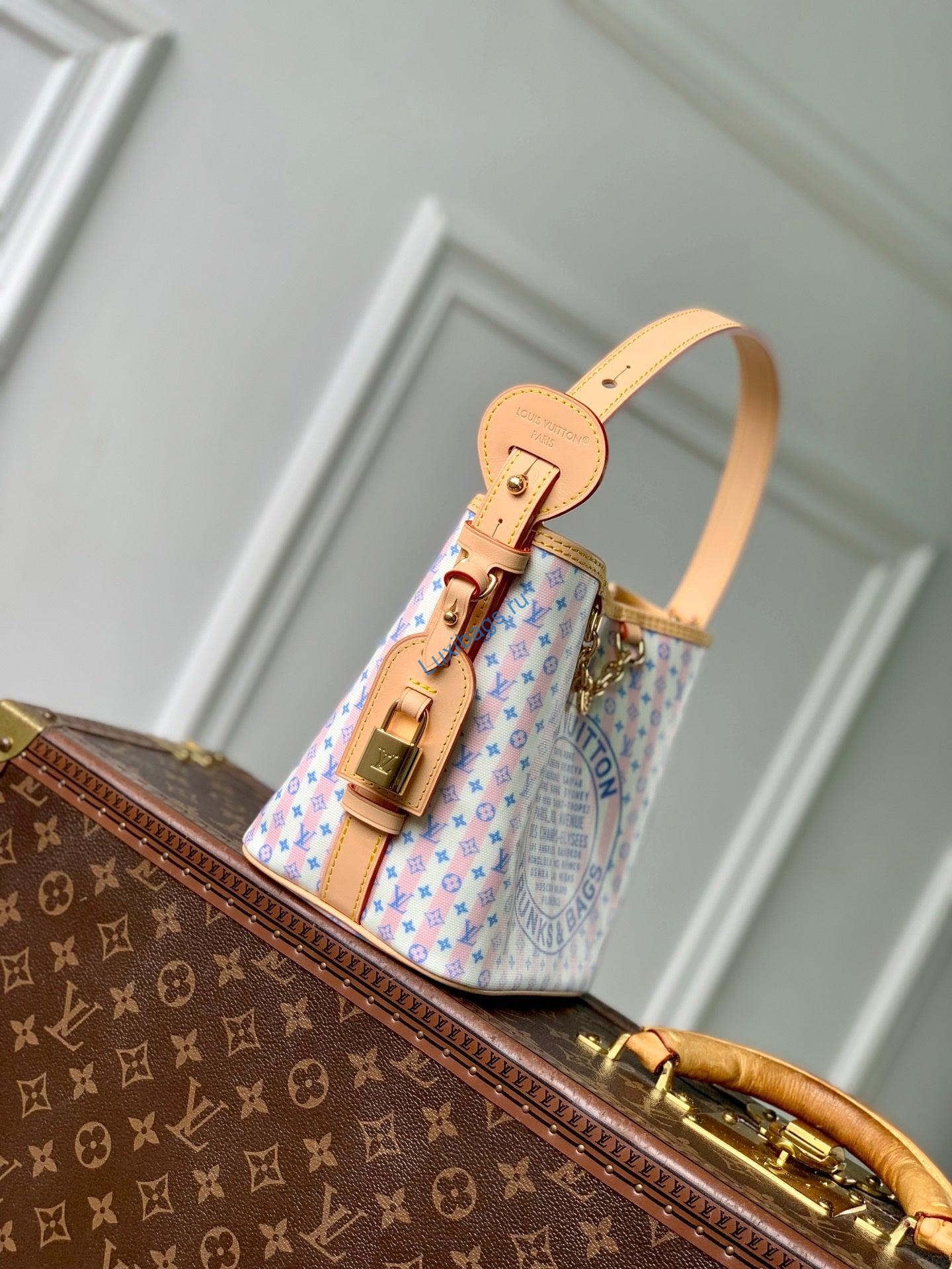 louis vuitton lv m29115 all in bb bag blue 1 Louis Vuitton LV M29115 All In BB Bag Blue | louis vuitton lv m29115 all in bb bag blue 2