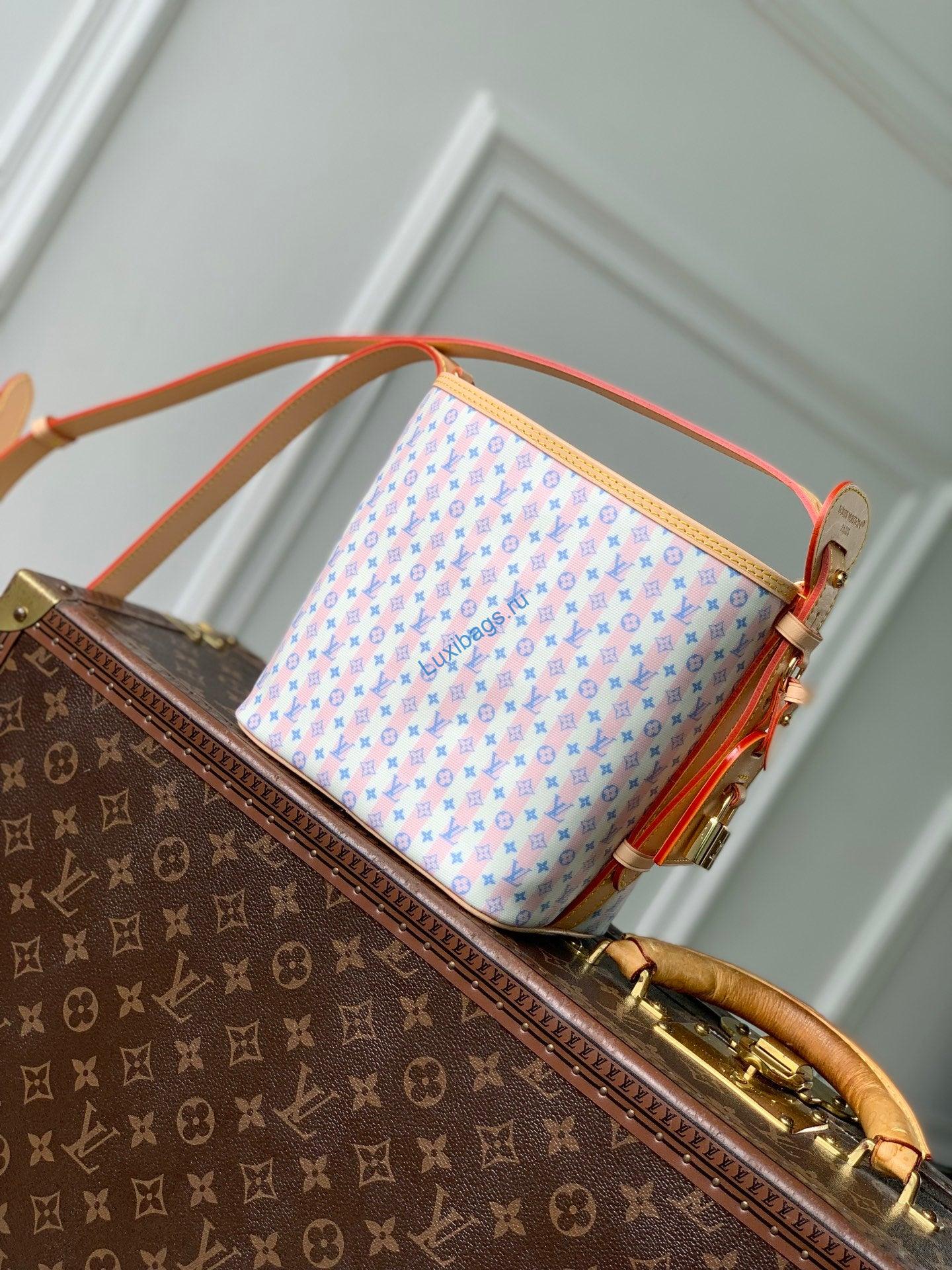 louis vuitton lv m29115 all in bb bag blue 2 Louis Vuitton LV M29115 All In BB Bag Blue | louis vuitton lv m29115 all in bb bag blue 3