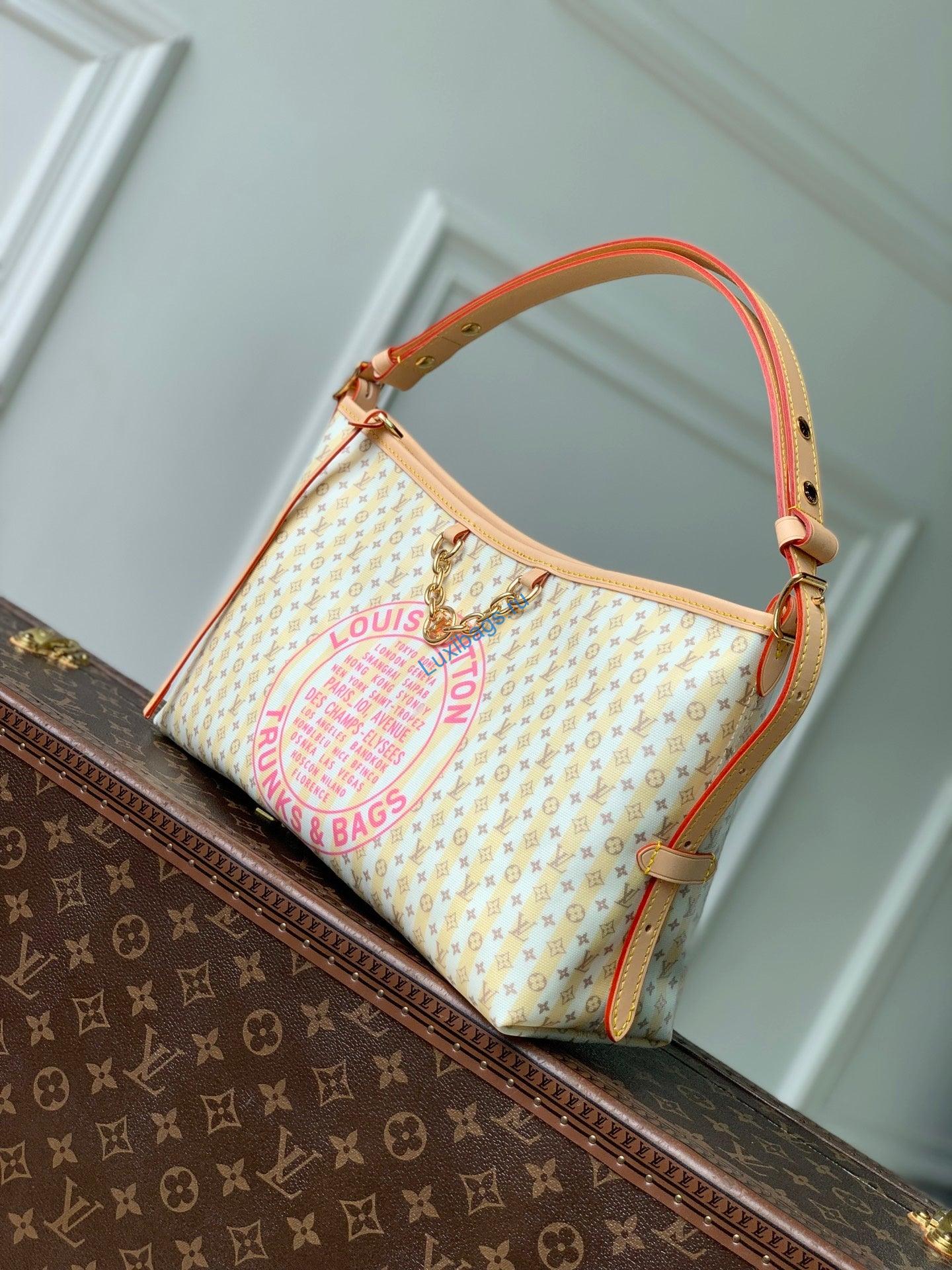 louis vuitton lv m29139 carryall east west bag banana 1 Louis Vuitton LV M29139 Carryall East West Bag Banana | louis vuitton lv m29139 carryall east west bag banana 2
