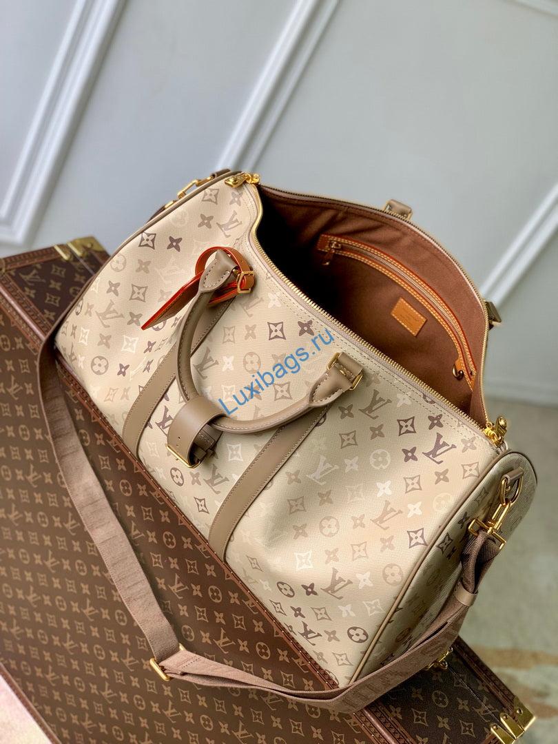 louis vuitton lv m29159 keepall bandoulière 50 bag sand beige 9 Louis Vuitton LV M29159 Keepall Bandoulière 50 Bag Sand Beige | louis vuitton lv m29159 keepall bandouliere 50 bag sand beige 10