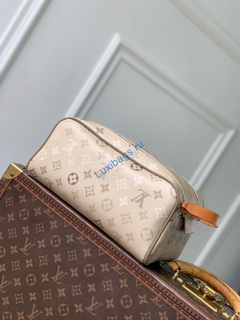 louis vuitton lv m29161 dopp kit bag sand beige 1 Louis Vuitton LV M29161 Dopp Kit Bag Sand Beige | louis vuitton lv m29161 dopp kit bag sand beige 2