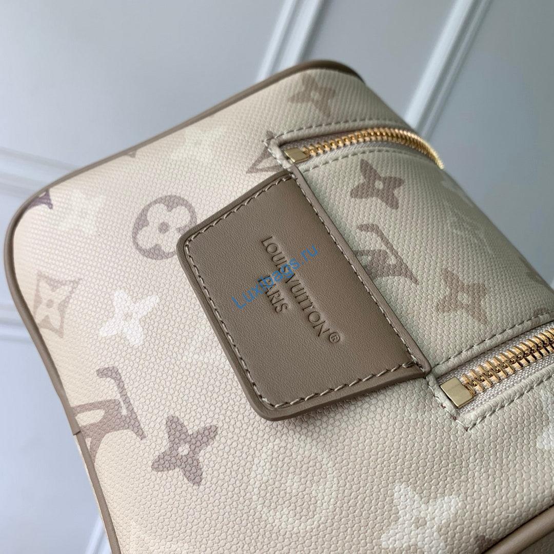 Louis Vuitton LV M29161 Dopp Kit Bag Sand Beige | louis vuitton lv m29161 dopp kit bag sand beige 5