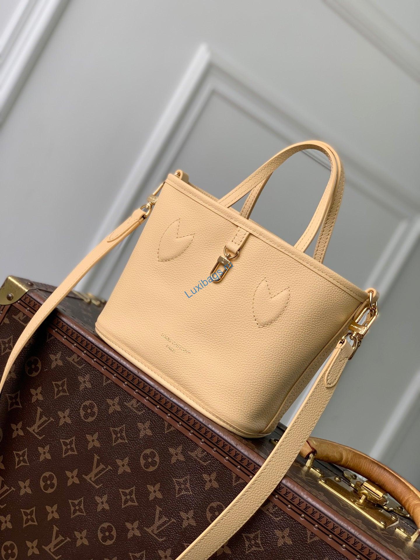 louis vuitton lv m29228 neverfull bandoulière inside out bb bag monogram banane 9 Louis Vuitton LV M29228 Neverfull Bandoulière Inside Out BB Bag Monogram Banane | louis vuitton lv m29228 neverfull bandouliere inside out bb bag monogram banane 10
