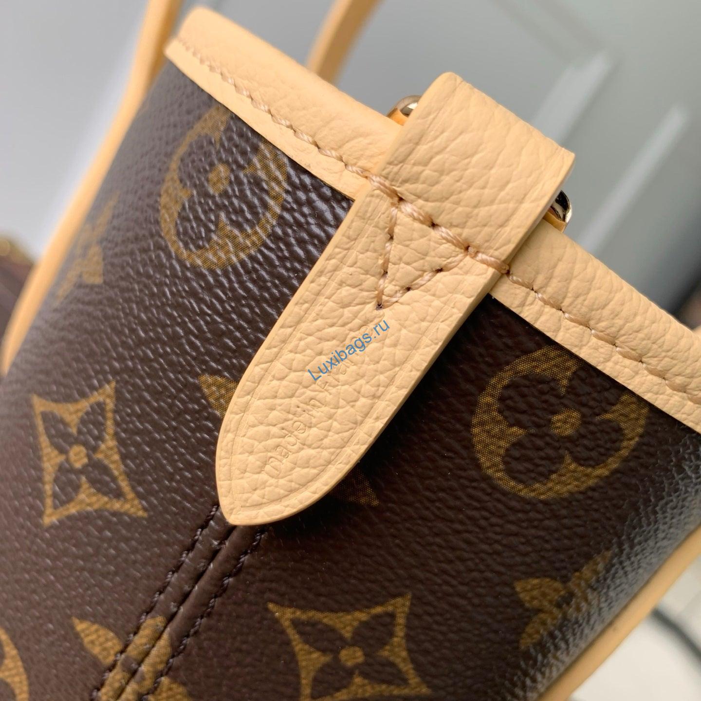 louis vuitton lv m29228 neverfull bandoulière inside out bb bag monogram banane 6 Louis Vuitton LV M29228 Neverfull Bandoulière Inside Out BB Bag Monogram Banane | louis vuitton lv m29228 neverfull bandouliere inside out bb bag monogram banane 7