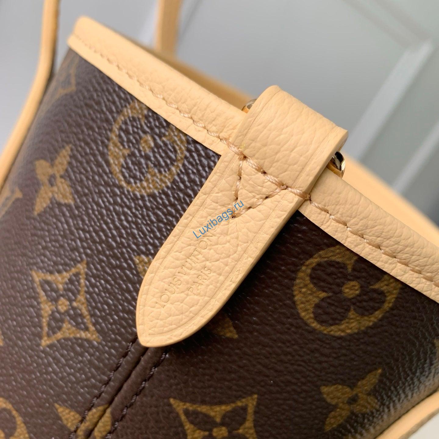 louis vuitton lv m29228 neverfull bandoulière inside out bb bag monogram banane 7 Louis Vuitton LV M29228 Neverfull Bandoulière Inside Out BB Bag Monogram Banane | louis vuitton lv m29228 neverfull bandouliere inside out bb bag monogram banane 8