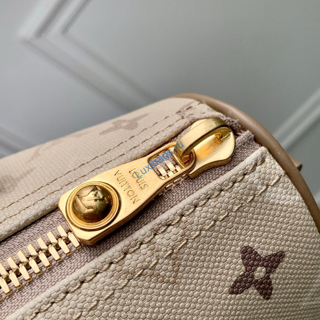 Louis Vuitton LV M29272 Keepall Bandoulière 25 Bag Sand Beige | louis vuitton lv m29272 keepall bandouliere 25 bag sand beige 7
