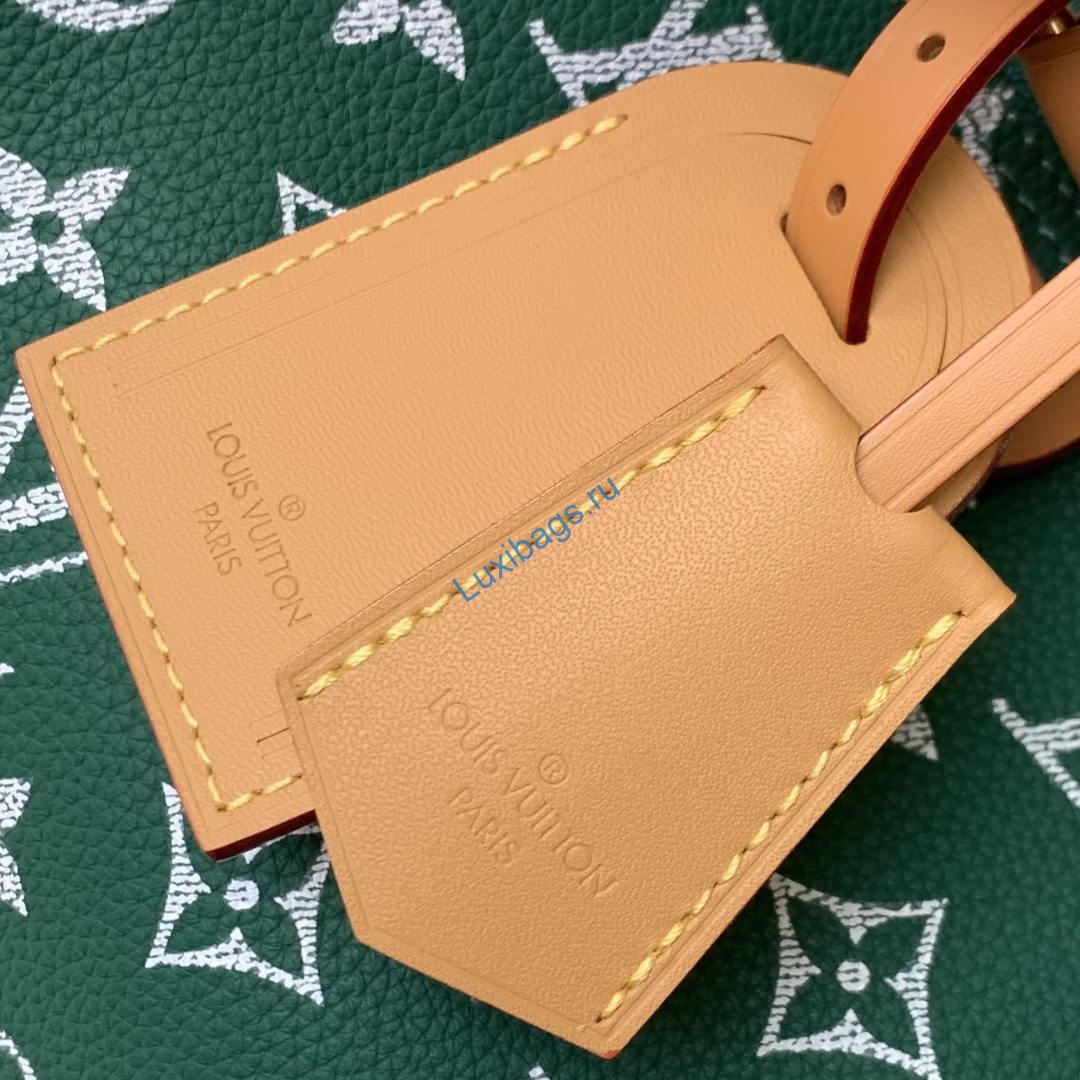 LV M14077 Louis Vuitton Speedy P9 Bandoulière 30 Bag Vert Green | lv m14077 louis vuitton speedy p9 bandouliere 30 bag vert 07