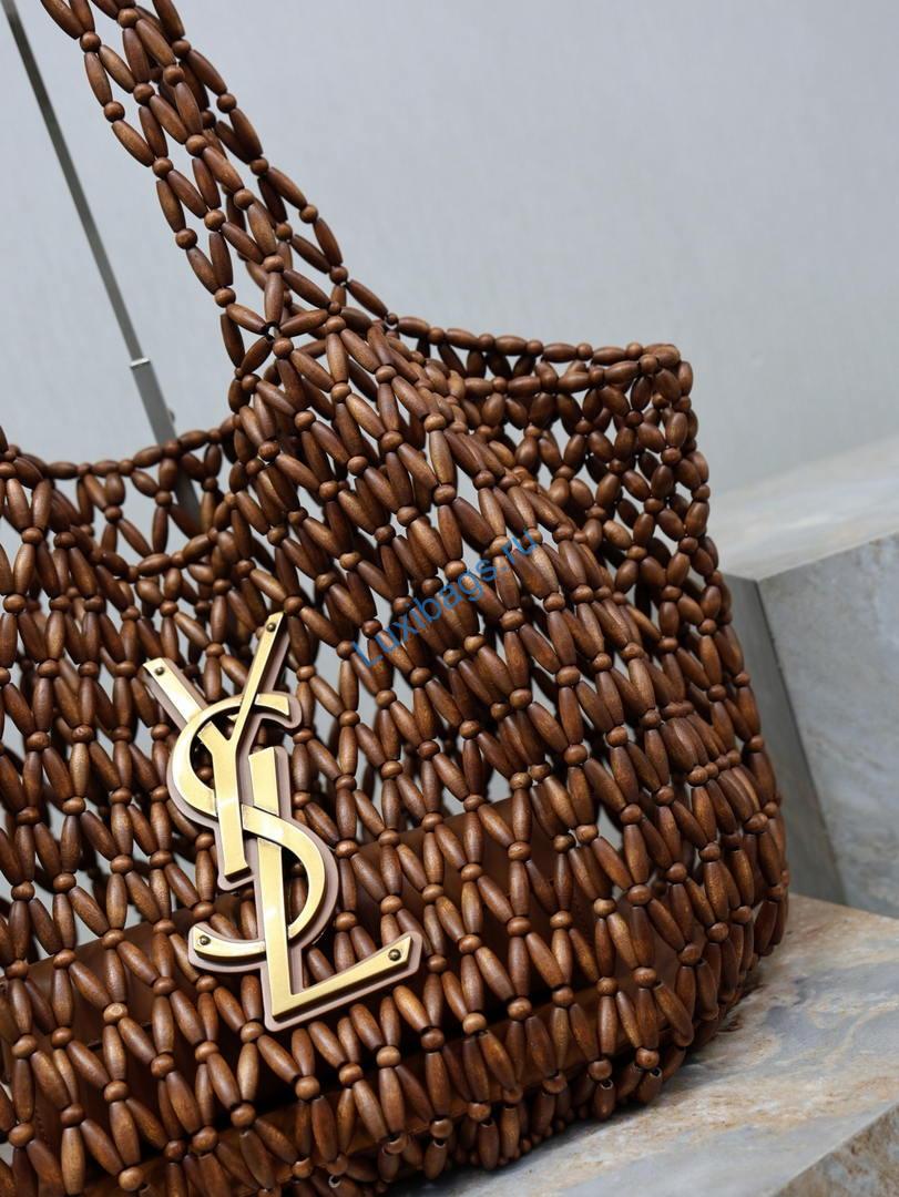 saint laurent ysl 698651 icare in in wood beads light wood 3 Saint Laurent YSL 698651 ICARE in in wood beads LIGHT WOOD | saint laurent ysl 698651 icare in in wood beads light wood 04
