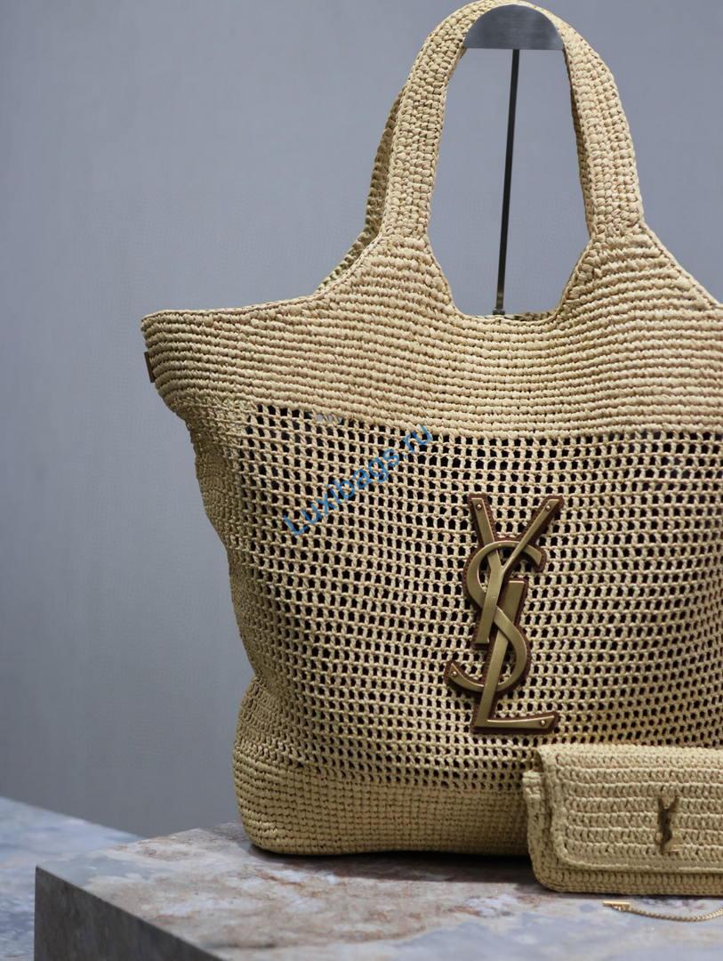 saint laurent ysl 698651 icare in raffia maxi shopping bag nature 1 Saint Laurent YSL 698651 Icare In Raffia Maxi Shopping Bag Nature | saint laurent ysl 698651 icare in raffia maxi shopping bag nature 02