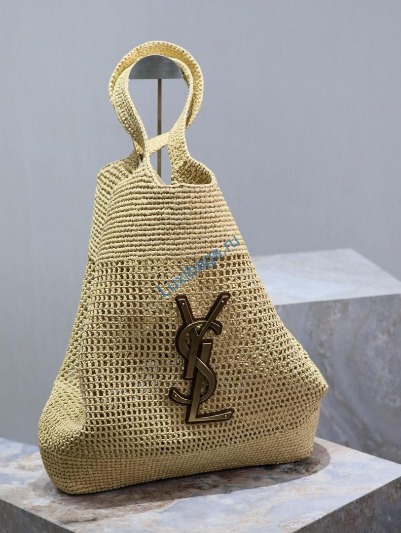 saint laurent ysl 698651 icare in raffia maxi shopping bag nature 8 Saint Laurent YSL 698651 Icare In Raffia Maxi Shopping Bag Nature | saint laurent ysl 698651 icare in raffia maxi shopping bag nature 09