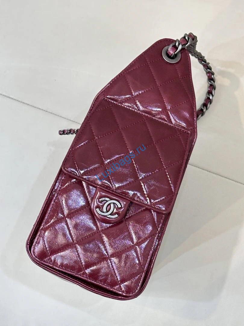 chanel as5293 small hobo lambskin & black silver-tone metal wine red 3 Chanel AS5293 Small Hobo Lambskin & Black Silver-Tone Metal Wine Red | chanel as5293 small hobo lambskin black silver tone metal wine red 04
