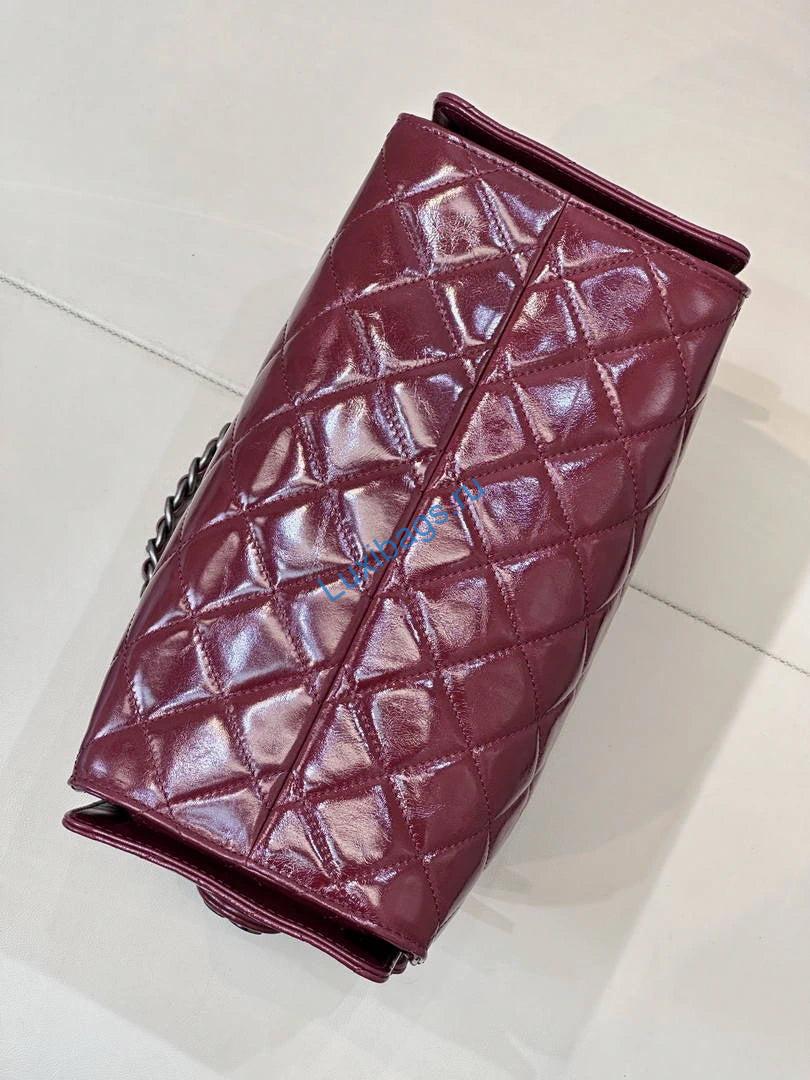 chanel as5293 small hobo lambskin & black silver-tone metal wine red 7 Chanel AS5293 Small Hobo Lambskin & Black Silver-Tone Metal Wine Red | chanel as5293 small hobo lambskin black silver tone metal wine red 08