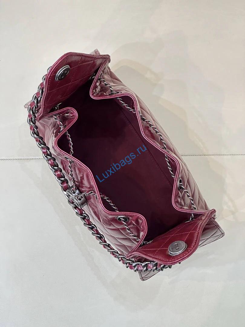 chanel as5293 small hobo lambskin & black silver-tone metal wine red 8 Chanel AS5293 Small Hobo Lambskin & Black Silver-Tone Metal Wine Red | chanel as5293 small hobo lambskin black silver tone metal wine red 09