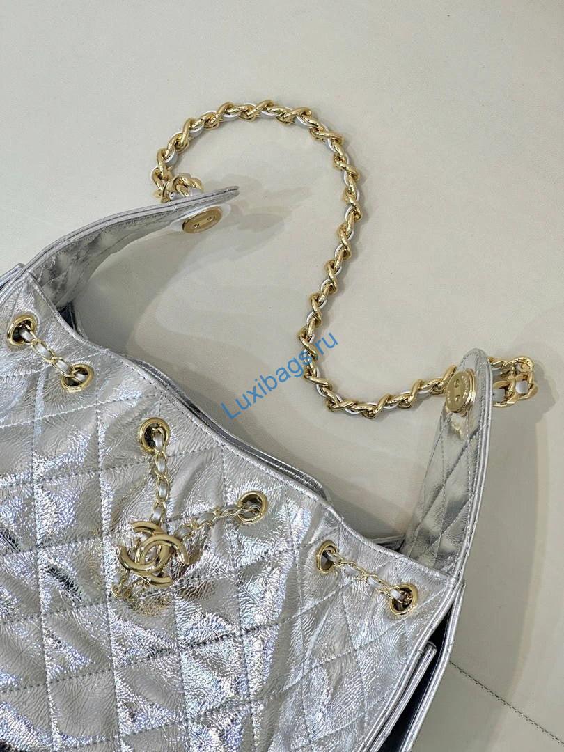 chanel as5293 small hobo lambskin & silver-tone metal silver 6 Chanel AS5293 Small Hobo Lambskin & Silver-Tone Metal Silver | chanel as5293 small hobo lambskin silver tone metal silver 004