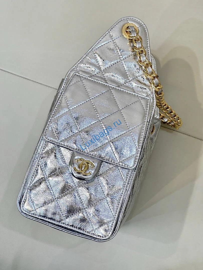 chanel as5293 small hobo lambskin & silver-tone metal silver 7 Chanel AS5293 Small Hobo Lambskin & Silver-Tone Metal Silver | chanel as5293 small hobo lambskin silver tone metal silver 005