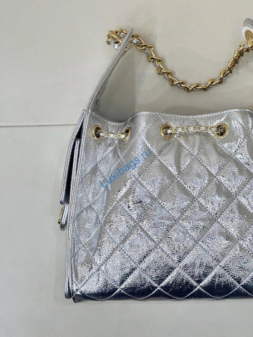 chanel as5293 small hobo lambskin & silver-tone metal silver 10 Chanel AS5293 Small Hobo Lambskin & Silver-Tone Metal Silver | chanel as5293 small hobo lambskin silver tone metal silver 008
