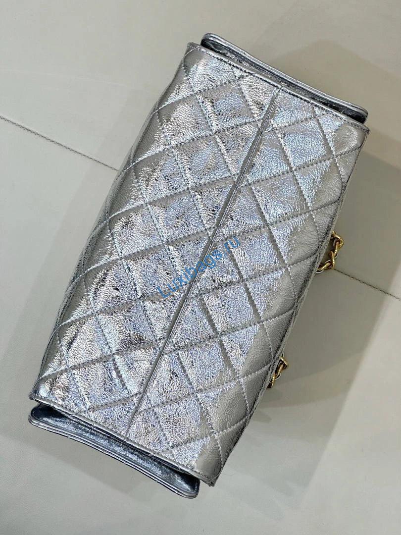 chanel as5293 small hobo lambskin & silver-tone metal silver 12 Chanel AS5293 Small Hobo Lambskin & Silver-Tone Metal Silver | chanel as5293 small hobo lambskin silver tone metal silver 010