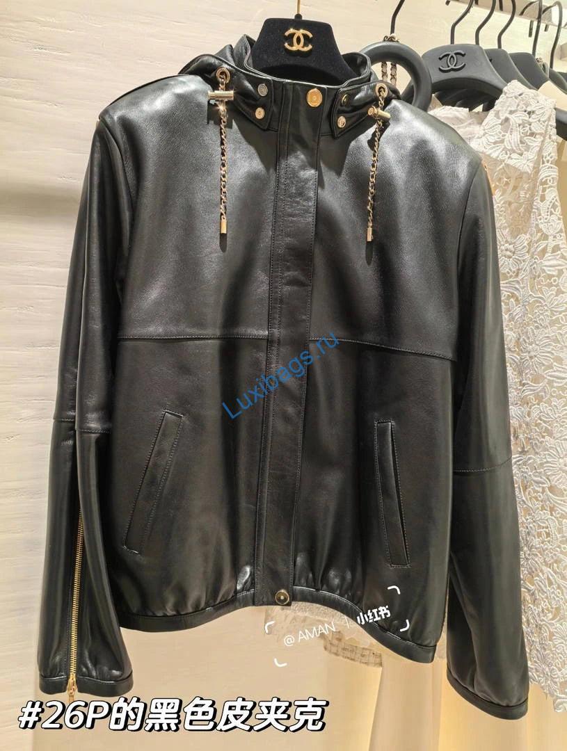 chanel women coco 26p lambskin jacket c80091 13 Chanel Women Coco 26p Lambskin jacket C80091 - 36 - View 14