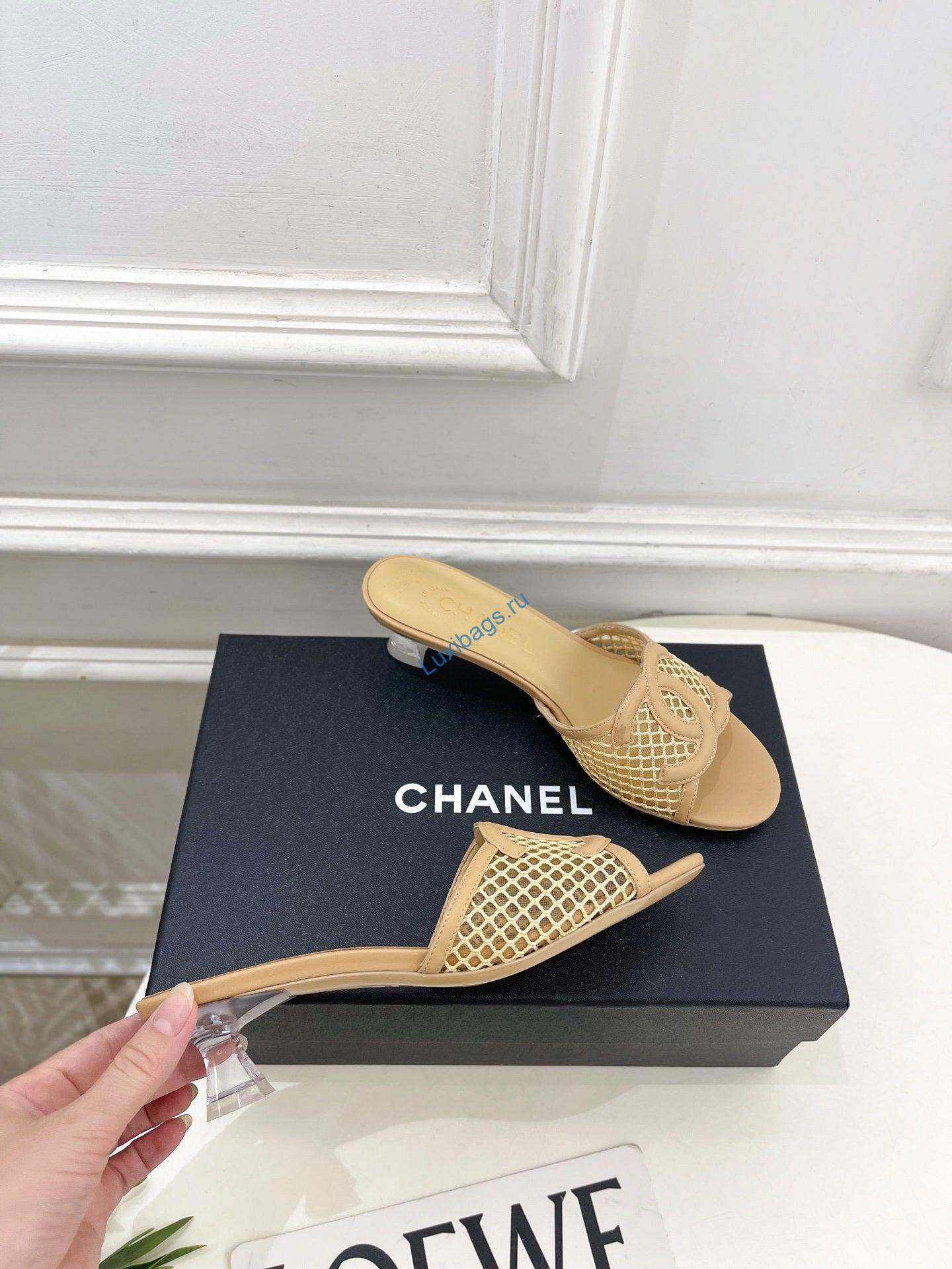 chanel women's mesh openwork shoes heel height 4.5cm c93326 4 Chanel Women's Mesh openwork Shoes Heel Height 4.5cm C93326 | chanel womens mesh openwork shoes heel height 4 5cm c93326 4